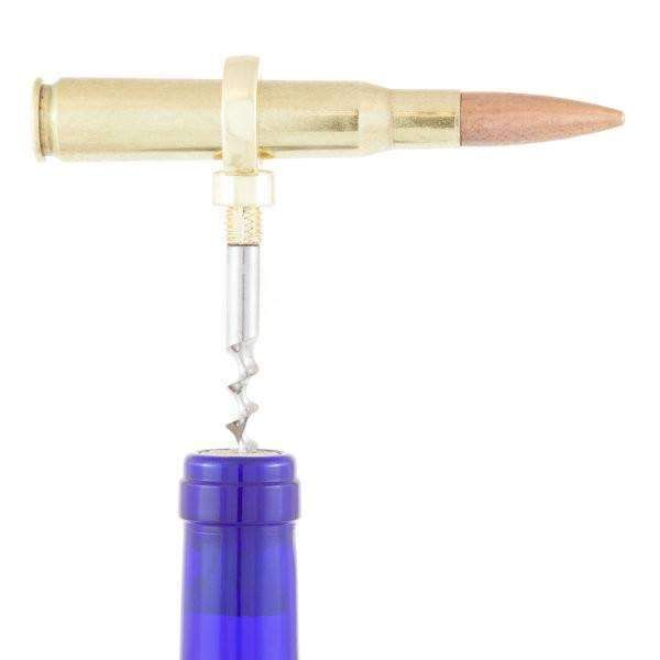 LUCKY SHOT Bullet LUCKY SHOT Patronen Korkenzieher 50 CalCork Screw 50 Cal